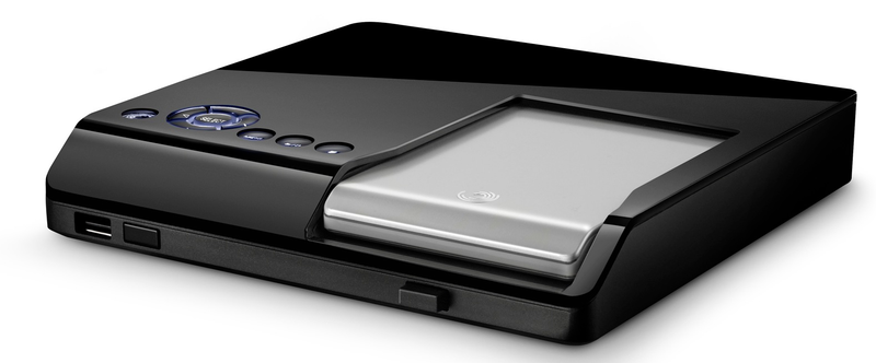 Illustration for article titled Seagate's FreeAgent Theater HD Media Player Is a Set-Top Dock for Hard Drives